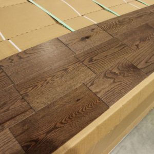 Hardwood – Red Oak – Rustic – 5 x 3/4″ – Charcoal – Satin