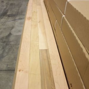 Hardwood – Silver Maple – Bistro – 2 1/4 x 3/4″ – Natural – Matte