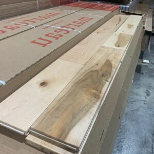 Hardwood – Maple  5 inch 3/4 Millrun Mat, Plancher Marteau