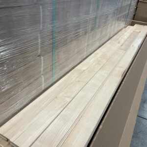 Hardwood – Silver Maple – 2 1/4 x 3/4″ – Natural – Mat – Wickham