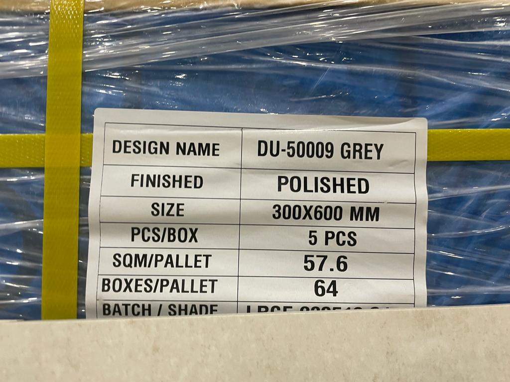 Porcelain - Du Grey 50009 - 12 x 24 - Polished Rectified - Image 3