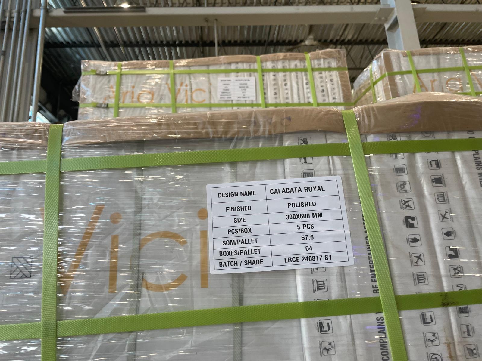 Porcelain Tile - 12 x 24 - Calcatta Royal - Polish Finish - Aria Vici - Image 4