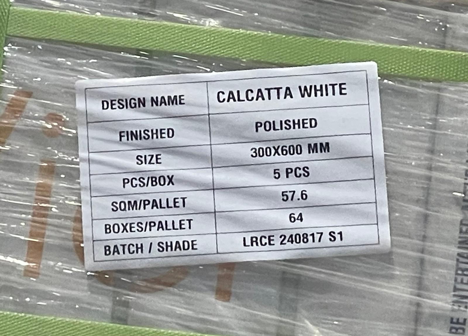 Porcelain Tile - 12 x 24 - Calcatta White - Polish Finish - Aria Vici - Image 4