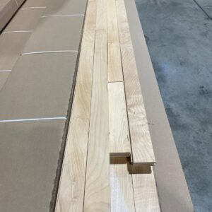 Hardwood – Hard Maple – 2 1/4 x 3/4 – Natural – Matt Finish – Wickham Flooring