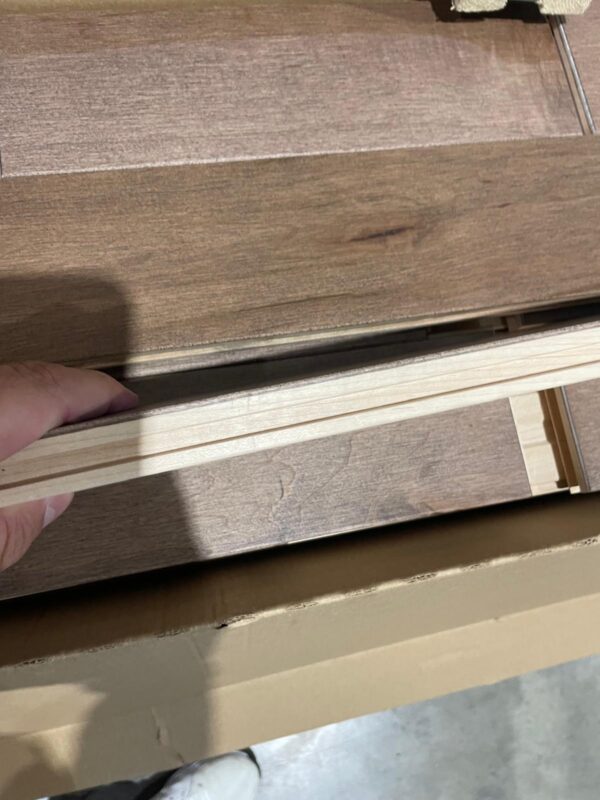 Hardwood - Maple - 3 1/4 x 3/4" - Bistro - Pearl - Mat Finish - Plancher Lauzon - Image 2
