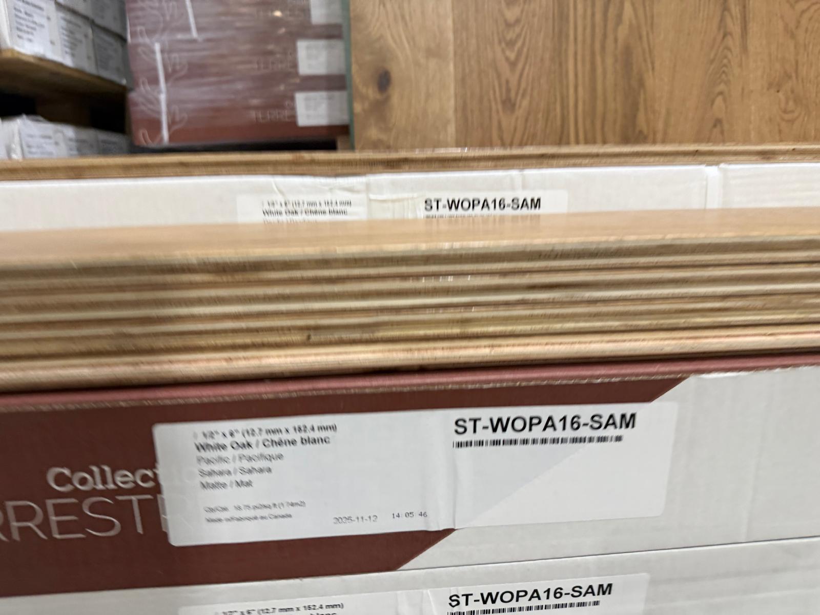 Engineered - White Oak - 6 Inch x 15mm x 4mm Wear Layer - Premium - Sahara - Mat Finish - Plancher Du Nord - Image 5