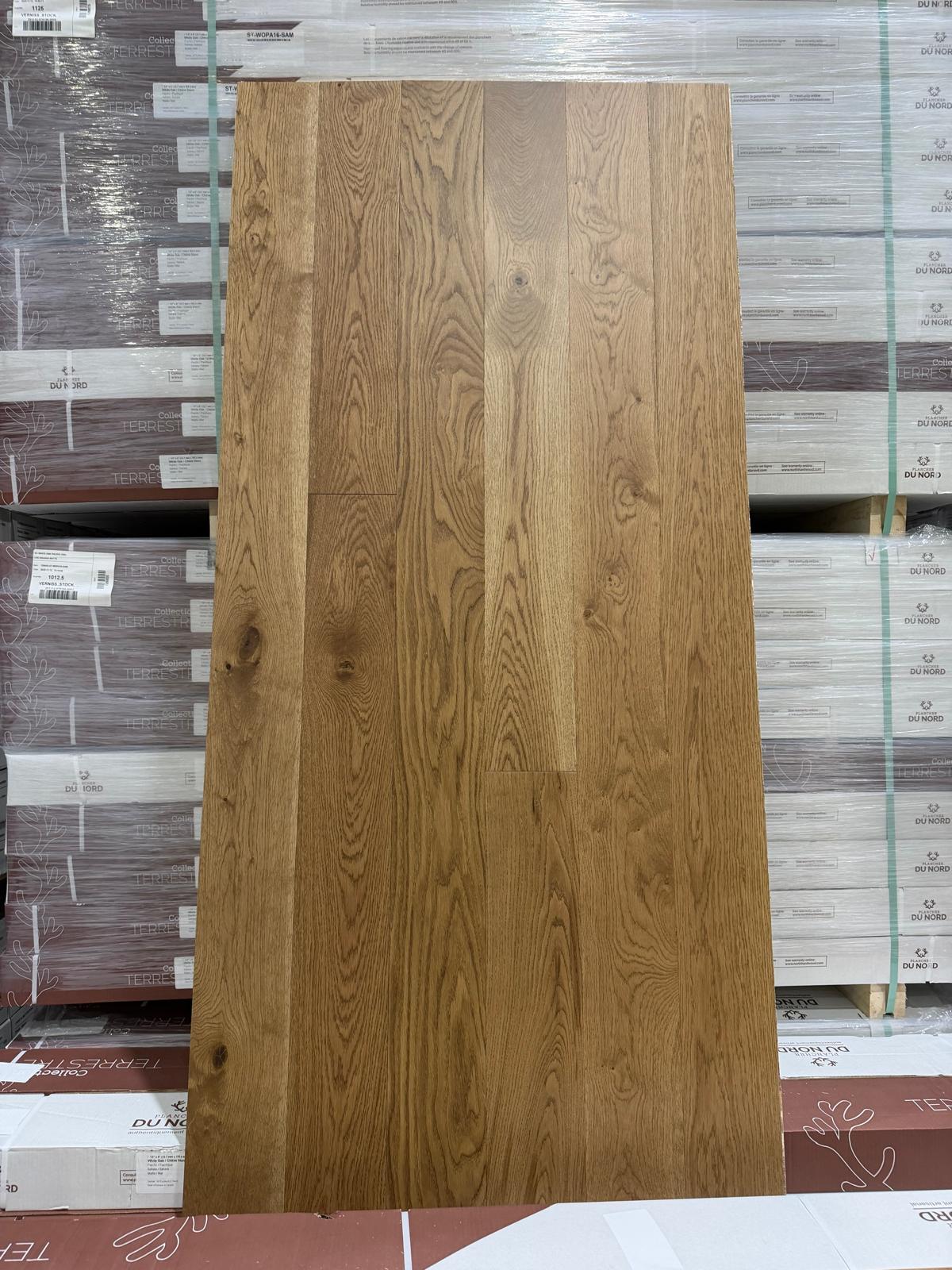 Engineered - White Oak - 6 Inch x 15mm x 4mm Wear Layer - Premium - Sahara - Mat Finish - Plancher Du Nord - Image 2