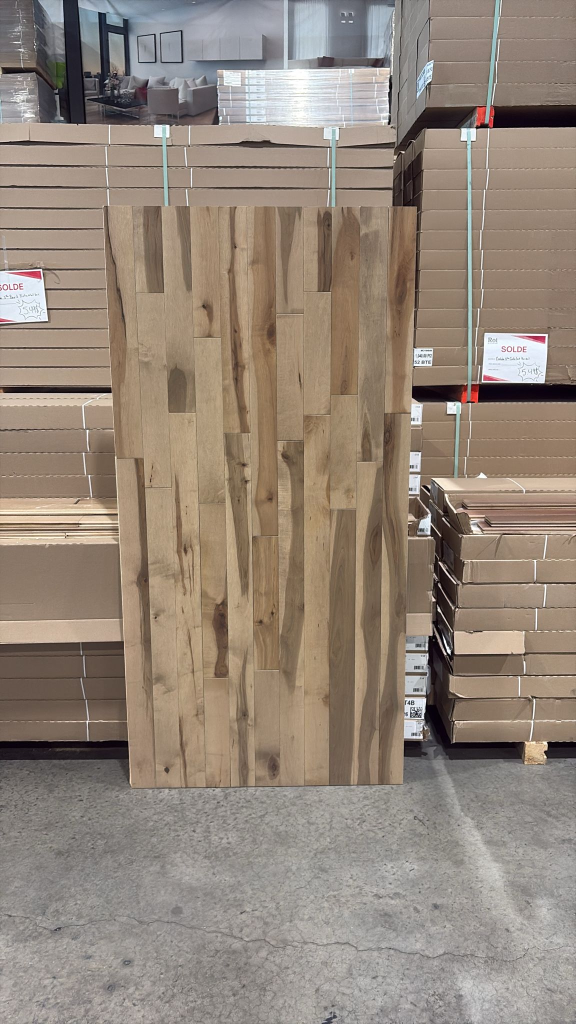 Hardwood - Maple - 3 1/4 x 3/4" - Bistro - Barili - Mat Finish - Plancher Lauzon - Image 2