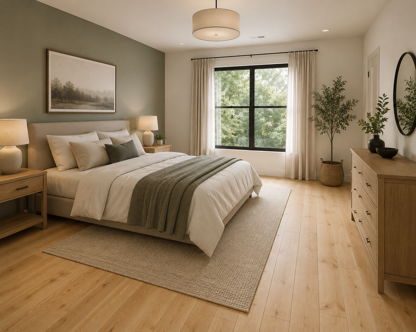 Hardwood - Birch - 2" 1/4 x 3/4" - Can+ - Natural - Mat Finish - Image 3