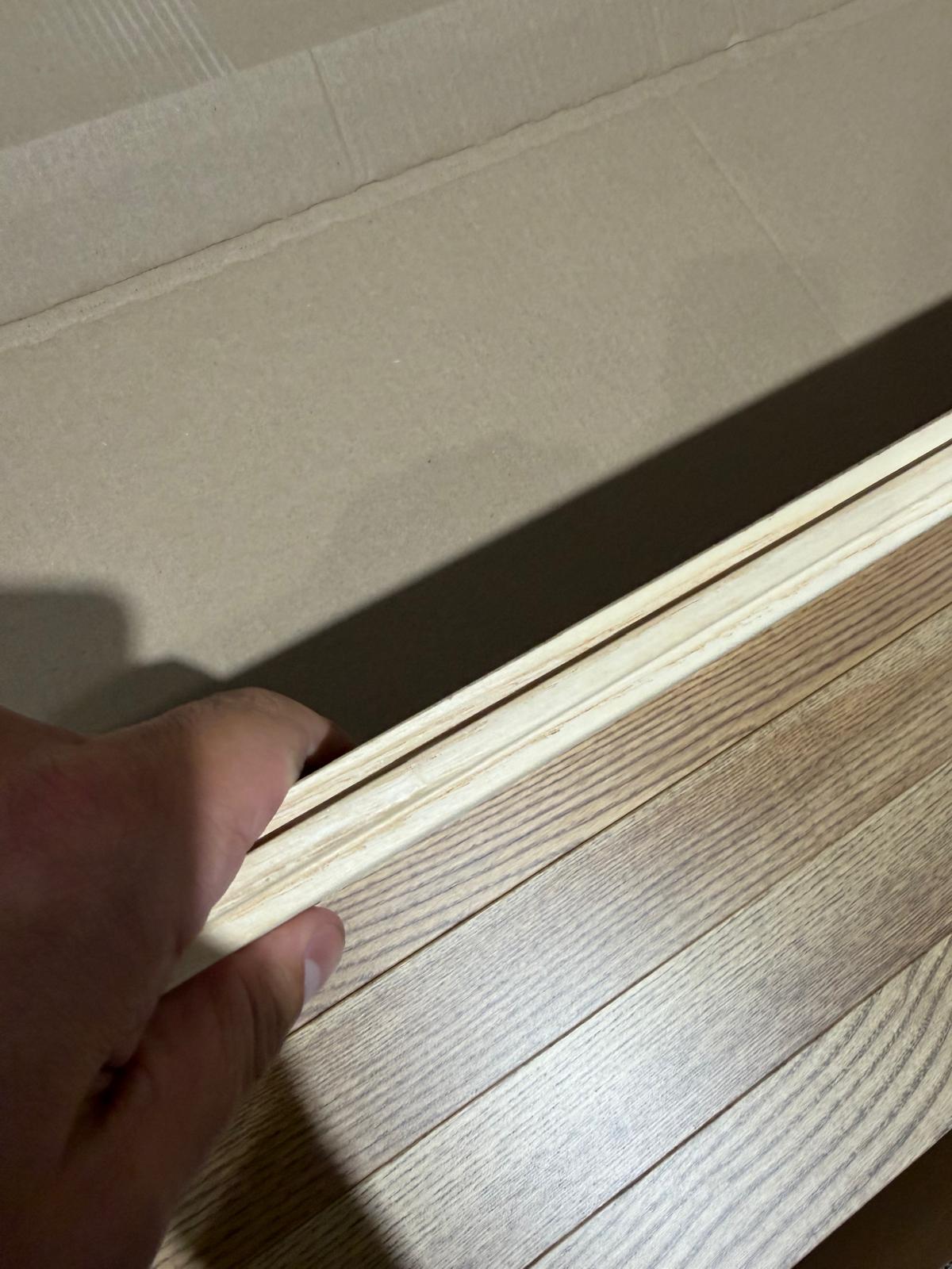 Hardwood - Ash - 2" 1/4 x 3/4" - Distinction - Sahara - Mat Finish - Image 4