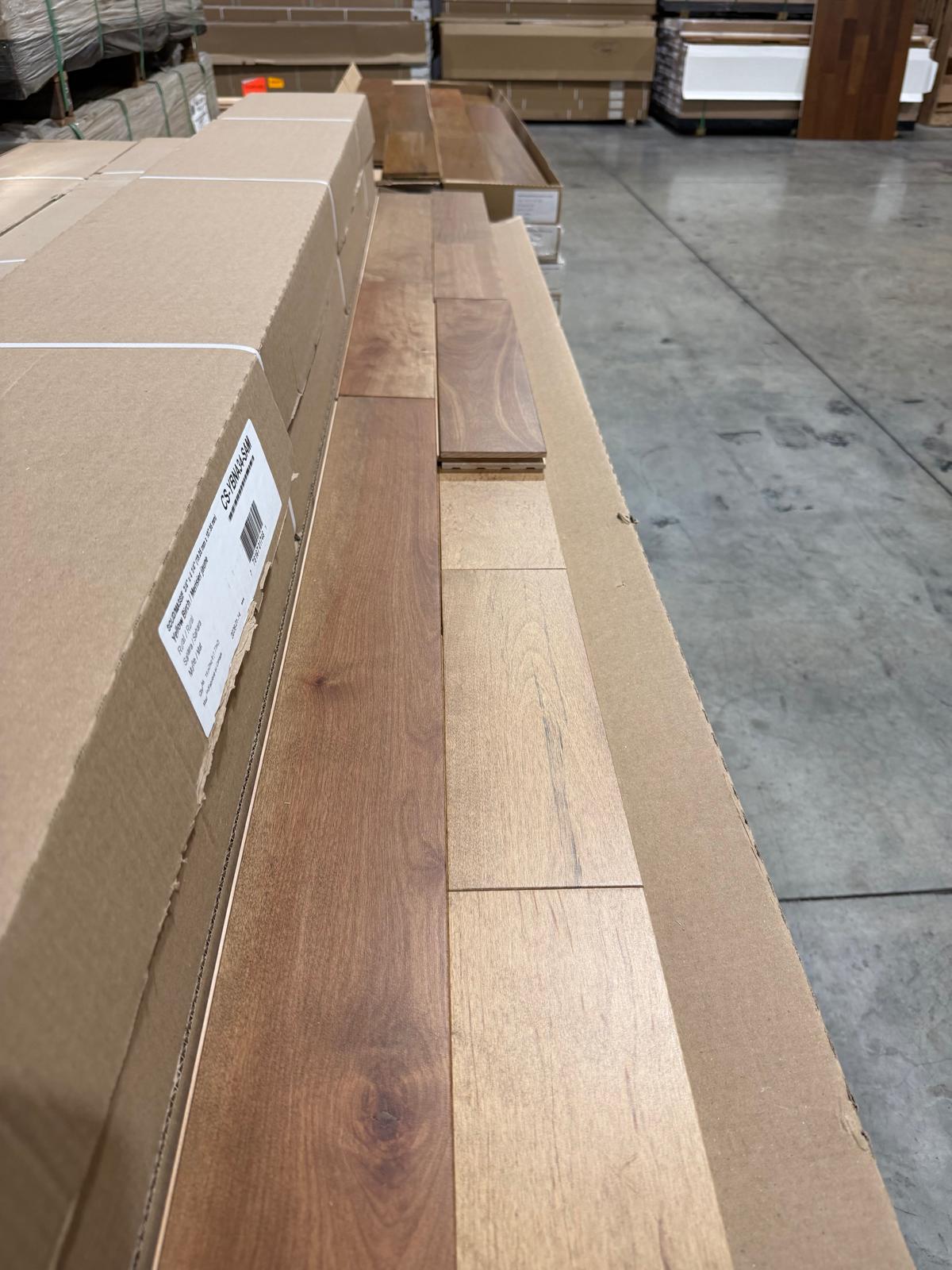 Hardwood - Birch - 4" 1/4 x 3/4" - Rural - Sahara - Mat Finish - Image 2