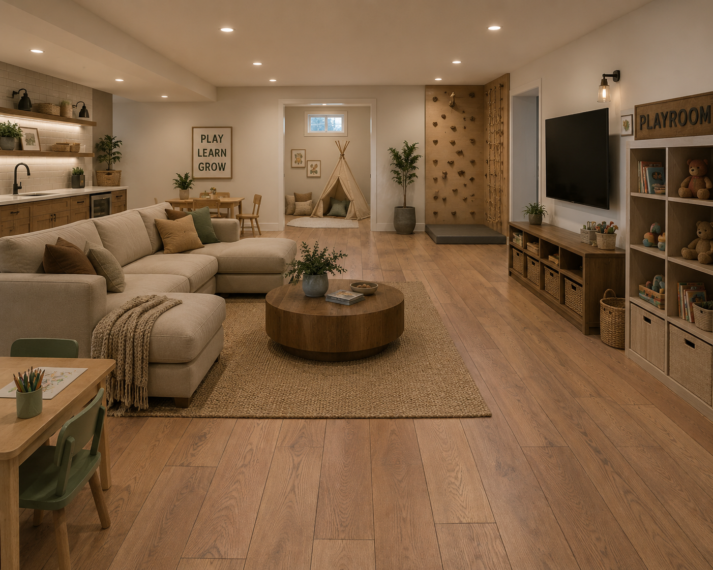 Engineered - Red Oak - 4" 1/8 x 3/4" x 5mm Wear Layer - Rustic - Barili - Ultramat 10% - Image 3