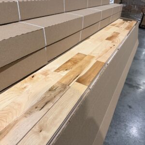 Hardwood – Maple – 2″ 1/4 x 3/4″ – Rustic – Natural – Mat Finish