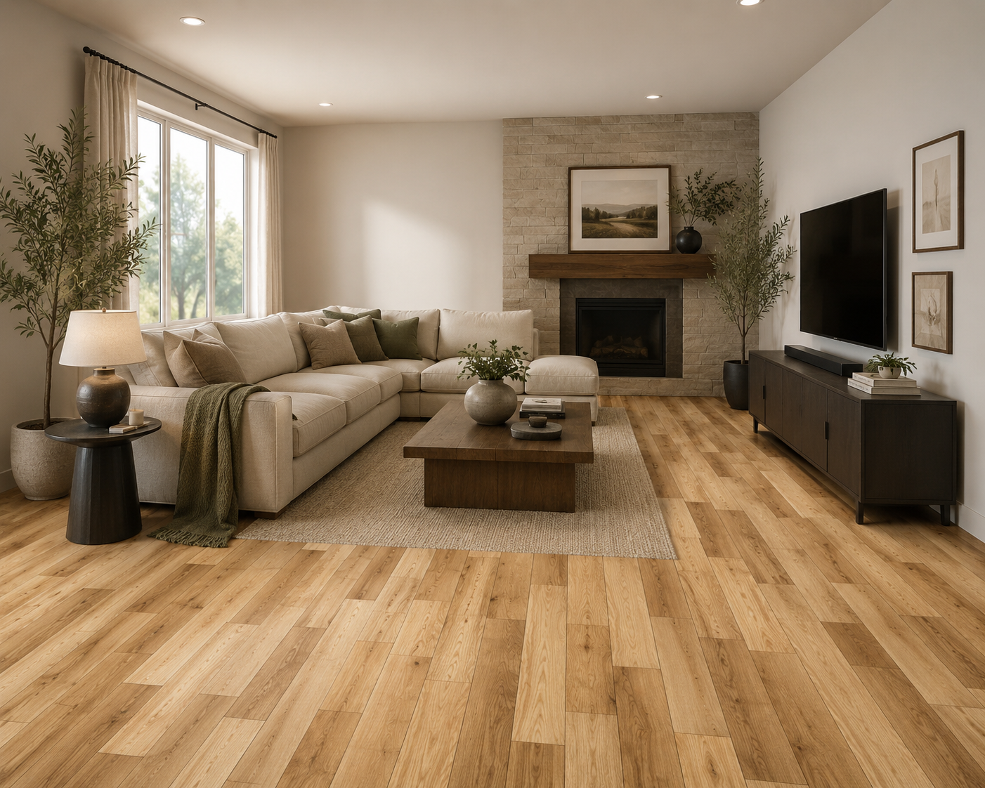 Engineered - Red Oak - 3" 1/8 x 3/4" x 5mm Wear Layer - Rustic - Natural - Ultramat 10% - Image 3