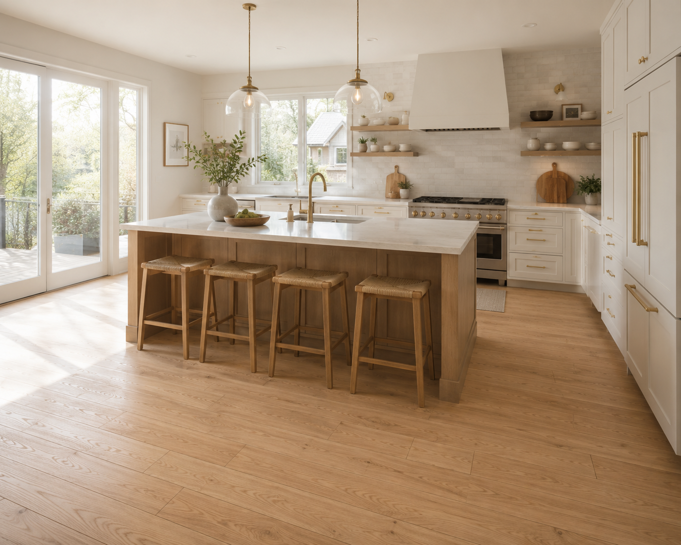 Engineered - White Oak - 6" x 9/16 - 3mm Wear layer - Pacific Premium - Natural - Brushed - Image 3