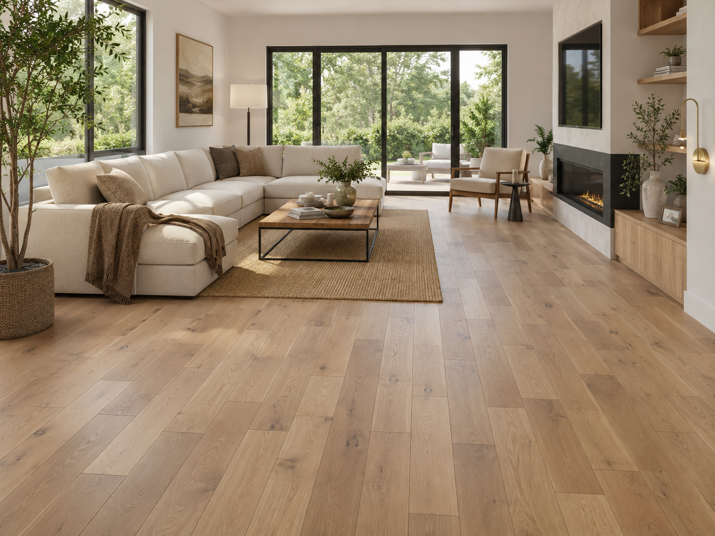 Hardwood - White Oak - 3 1/4 x 3/4 - Rural - Prada - Matt - Image 3