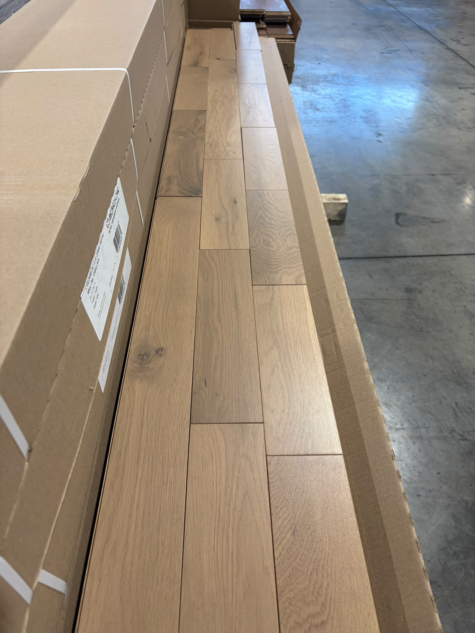 Hardwood - White Oak - 3 1/4 x 3/4 - Rural - Prada - Matt - Image 2