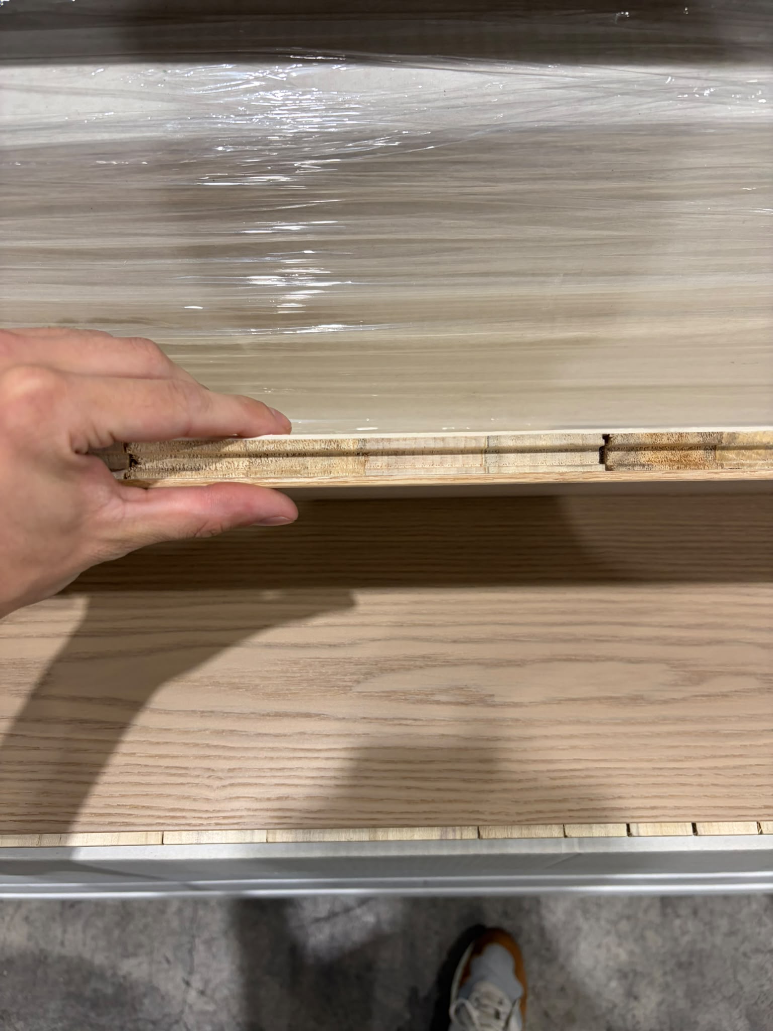 Engineered - Ash - 7 1/2 x 3/4" - Select - Naked Brushed - Matt - Image 4
