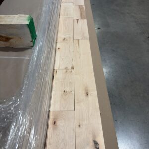 Hardwood – Maple – 4 1/4 x 3/4 – Rustic – Naked – Matt
