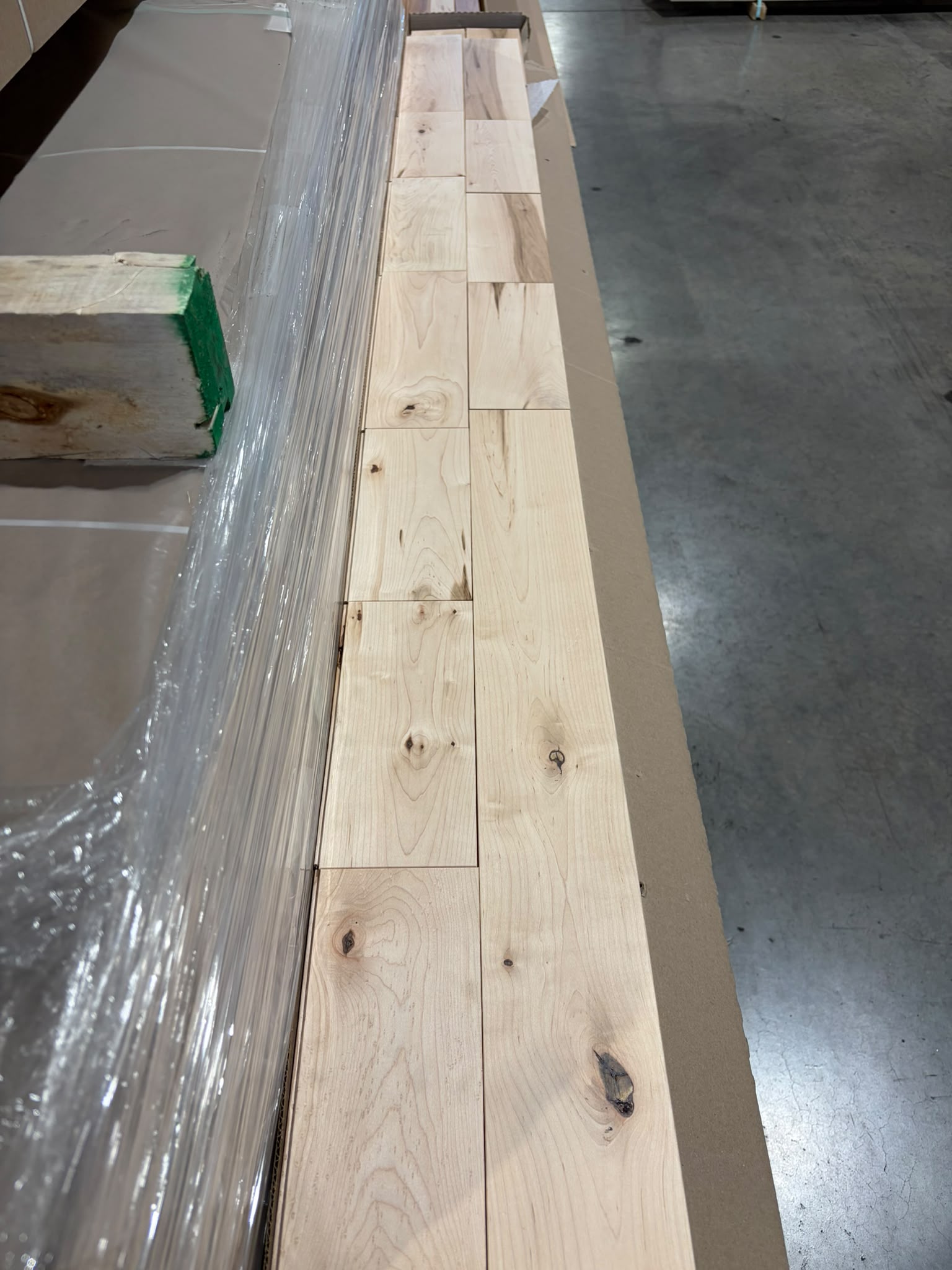 Hardwood - Maple - 4 1/4 x 3/4 - Rustic - Naked - Matt - Image 2
