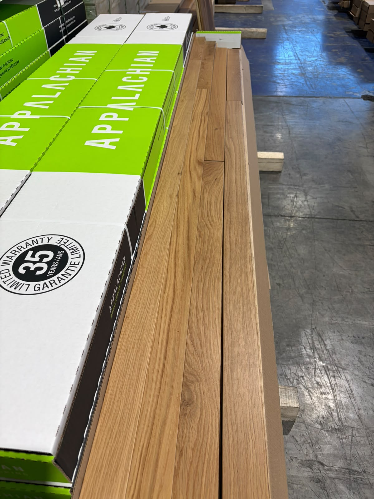 Hardwood - White Oak - 2 1/4 x 3/4 - Advantage - Natural - Matt - Image 2