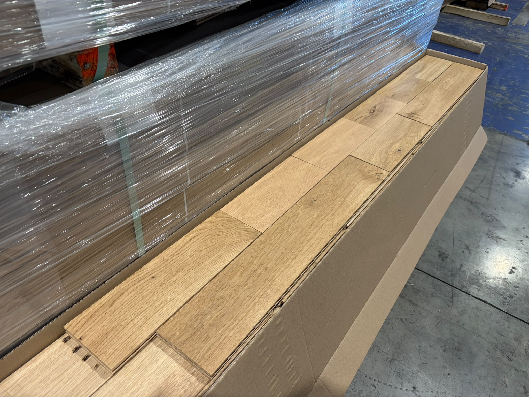 Hardwood - White Oak - 5" x 3/4 - Rustic - Naked - Matt