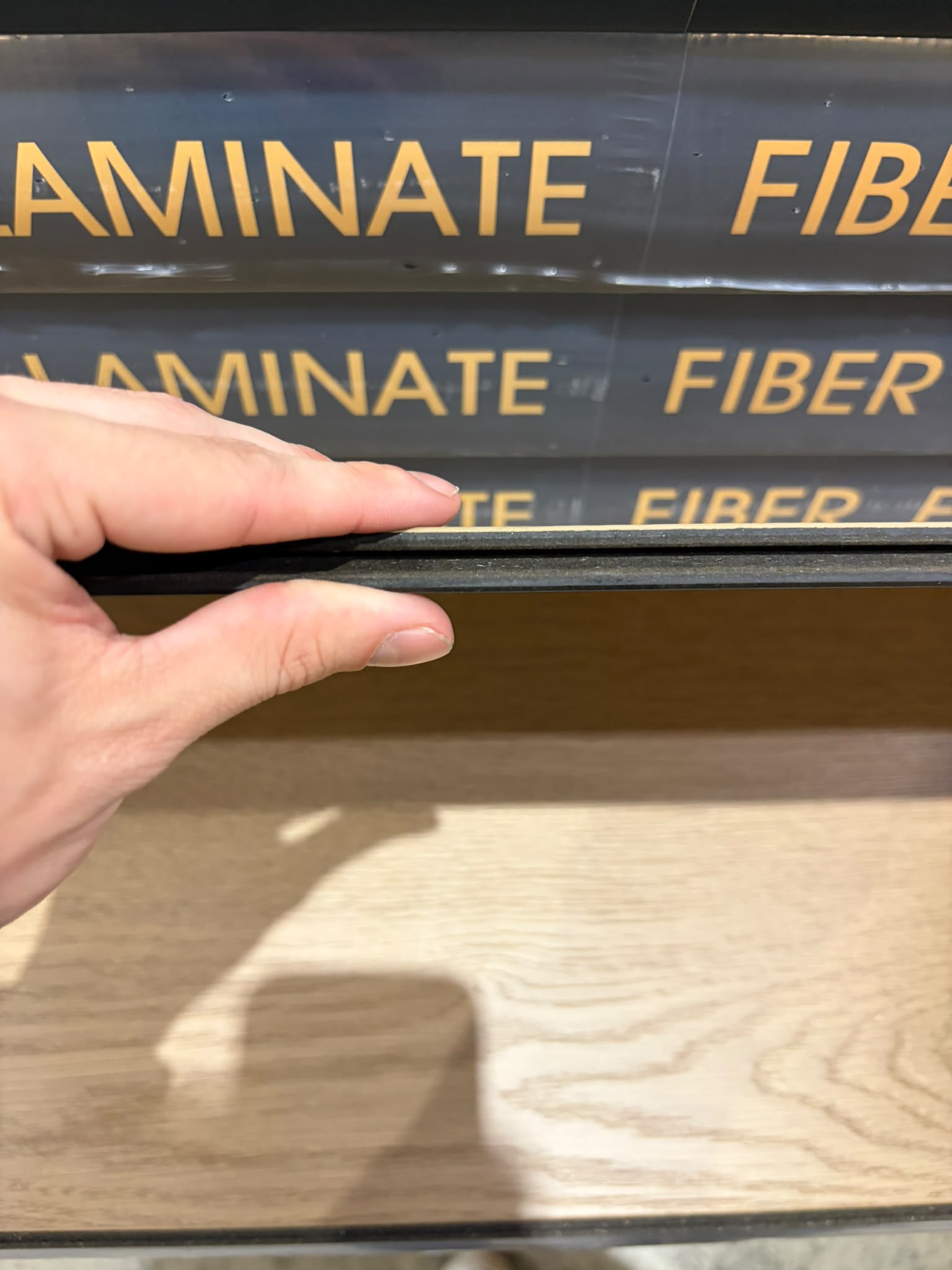 Laminate Jumbo Plank - 12mm - 9 inch x 5 feet long - AC5 - 72 hours Water Resistant - Model 0152 - Image 4