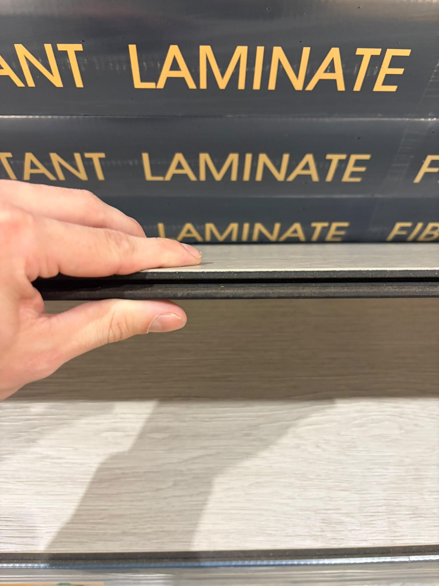 Laminate Jumbo Plank - 12mm - 9 inch x 5 feet long - AC5 - 72 hours Water Resistant - Model 0153 - Image 4