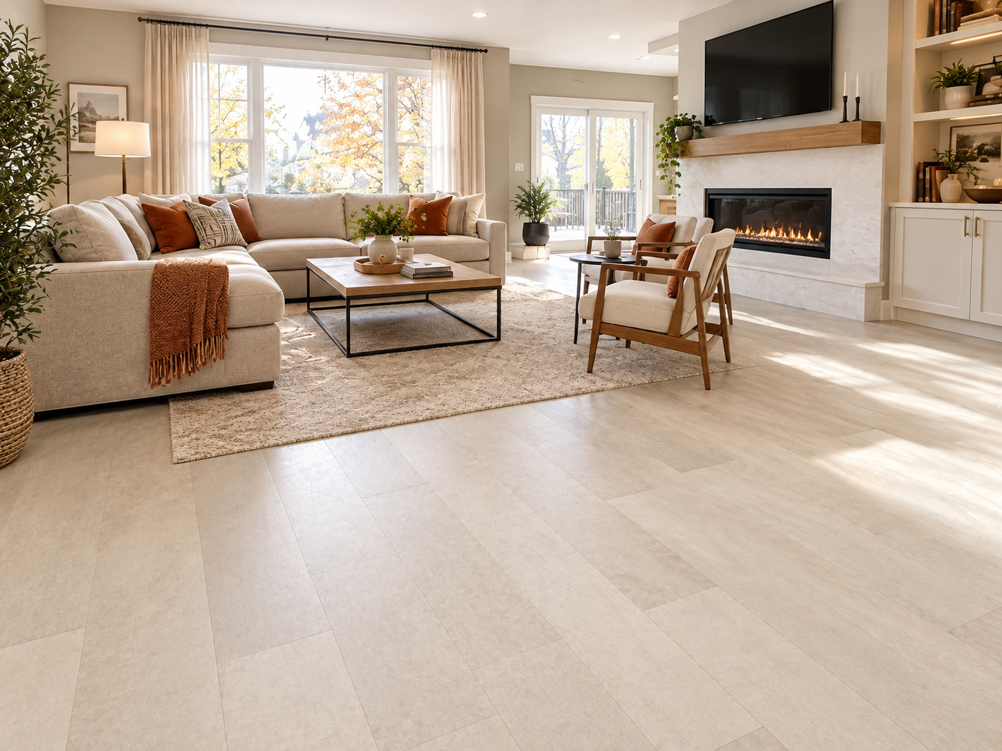 LVT 12x24 Tile - EIR - 6.5mm - With Membrane - Commercial Model T-02 - Terroa - Image 3